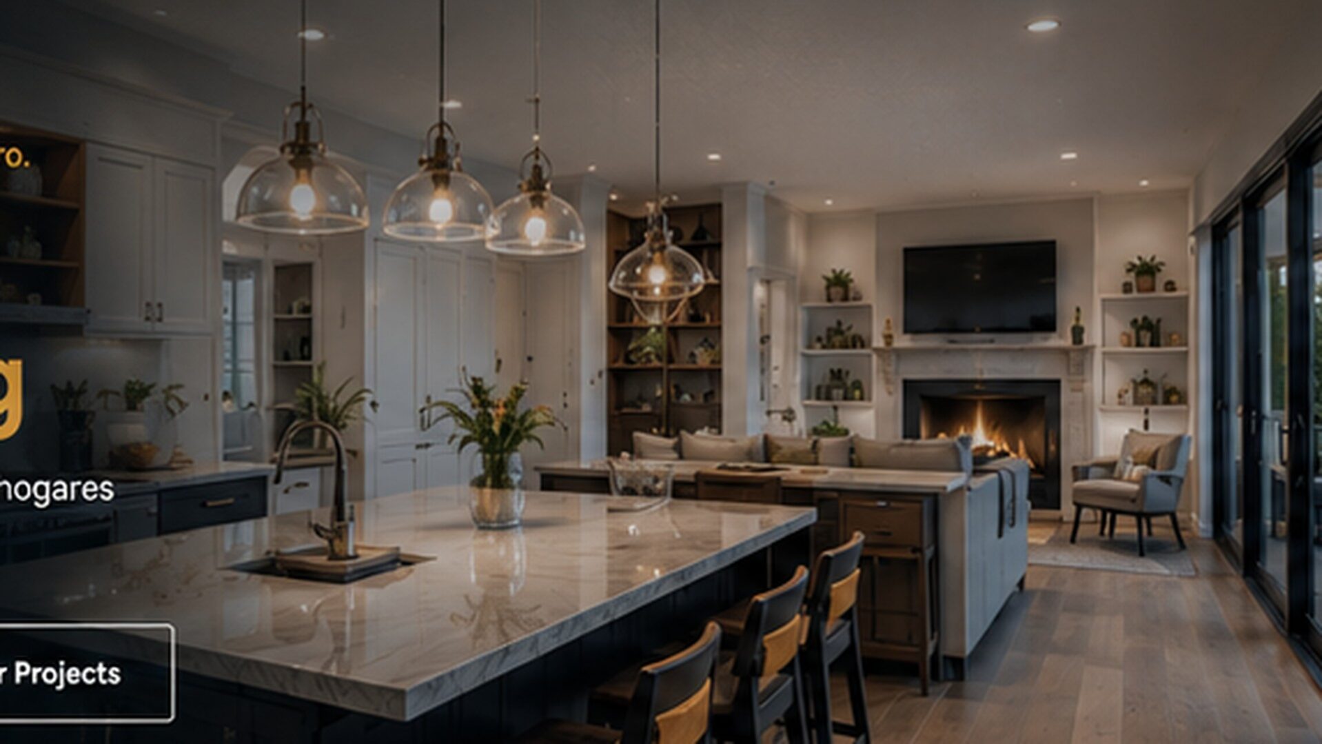 Interior Remodeling visual inspiration, not a completed Innovarix project